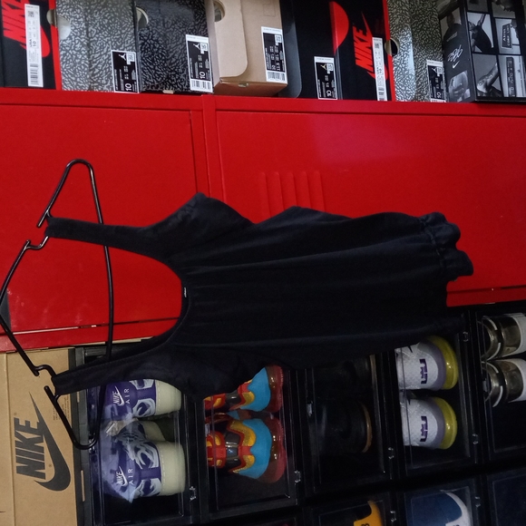 LULULEMON  black drawstring tank top with attached sports bra size 6 - Picture 5 of 8